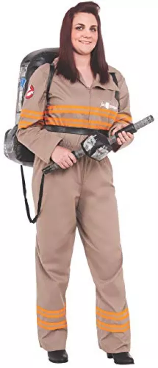 Ghostbusters Movie Deluxe Adult Sized Costumes, As Shown, Plus