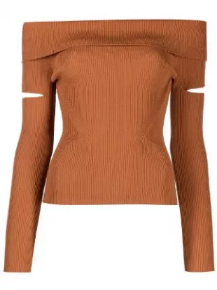 Zayla Compact Off The Shoulder Sweater