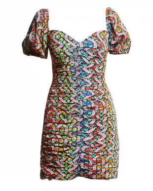 Esme Multicolor Floral Mini Dress