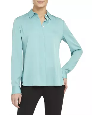 Silk Classic Fitted Shirt