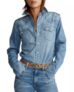 Denim Western Shirt