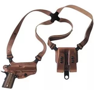 Miami Classic Shoulder Holster System Tan Compatible with 3"-5" 1911