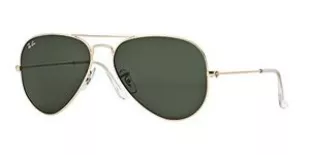 RB3025 Metal Aviator Sunglasses + Vision Group Accessories Bundle (Arista/Crystal Green, 58)
