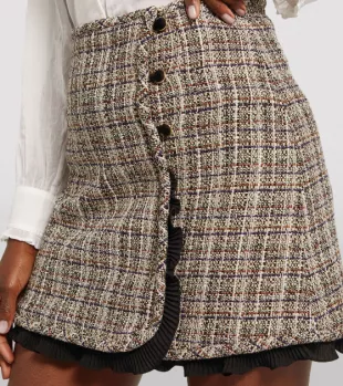 Tweed Skirt