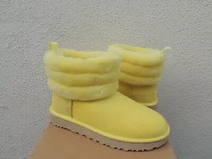 Mini Fluff Quilted Boots
