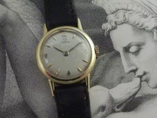Montre-bracelet vintage plaqué or