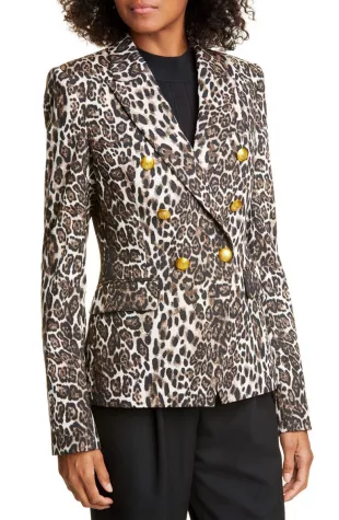Alton Leopard Print Jacket