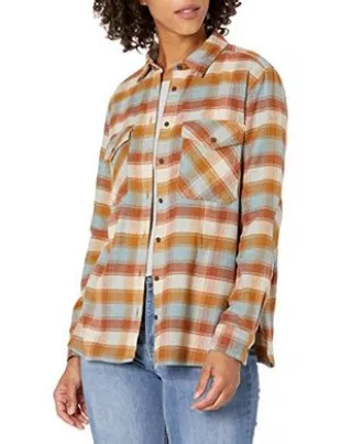 Long Sleeve Elbow Patch Cotton Flannel Shirt