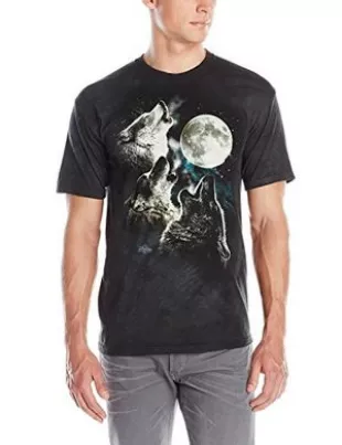 Three Howling Wolves Tee