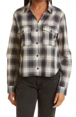 Quinn Plaid Western Shirt