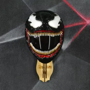 Venom Symbiote motorcycle helmet