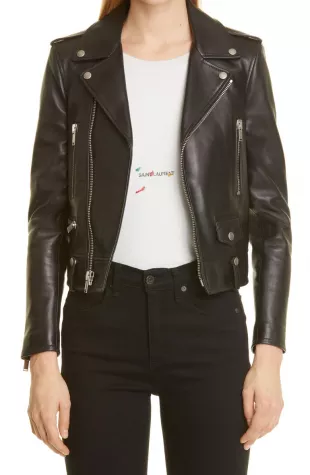 Leather Moto Jacket