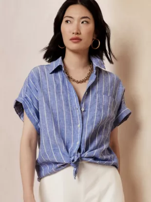 Linen Resort Shirt