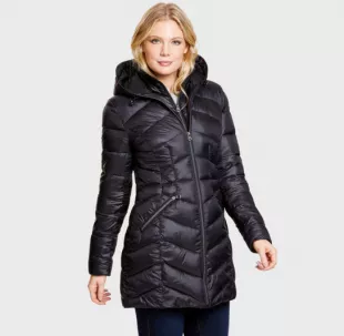 Puffer Coat With Marshmallow Bib