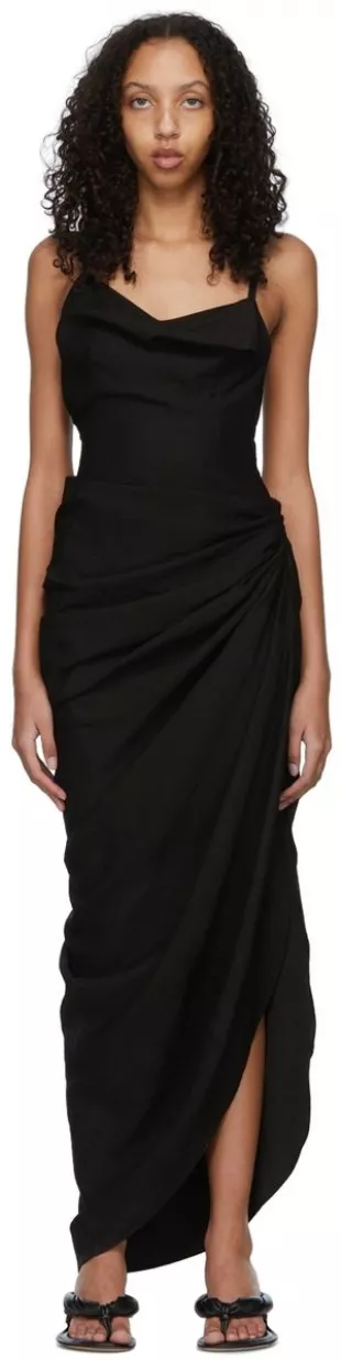 Jacquemus - Black 'La Robe Saudade' Maxi Dress