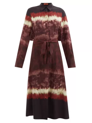 Lucie Tie-Dye Shirtdress