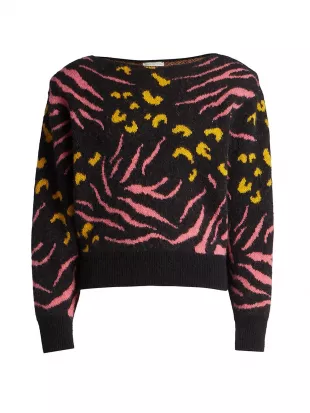 Nassoy Intarsia-Knit Sweater