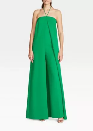 Aya Draped Halter Jumpsuit