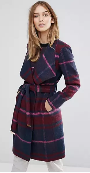 Ted Baker - Long Wrap Coat