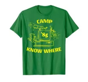 Netflix Stranger Things Camp Know Where 85 Logo T-Shirt