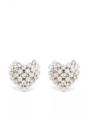 Panacea - Crystal Hexagon Earrings