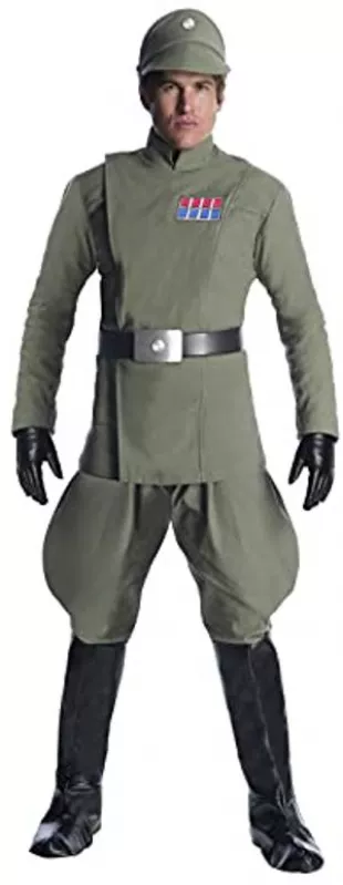 Charades Star Wars Imperial Officer Men's Costume, As Shown, Medium