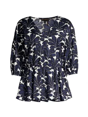 New York Peplum-Hem Top