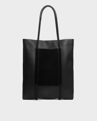 Passport Tote Suede Large Tote Bag