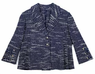 St John - Collective Boucle Tweed Knit Jacket