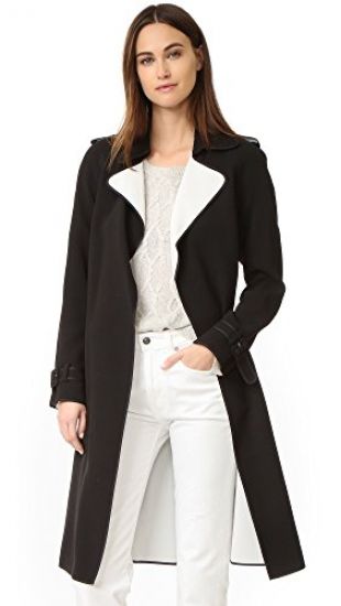 Theory Women's Laurelwood Sb.Bonded, Black/Classic White/Udu, L
