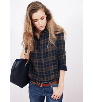 Chemise à carreaux