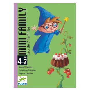 Jeu de cartes des 7 familles Mini Family Djeco
