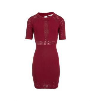 Robe en maille ajourée