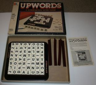 UPWORDS by Milton Bradley 1983 Edition