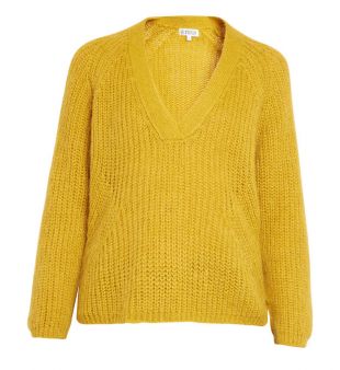 Pull jaune