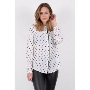 Chemise à pois