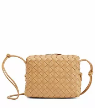 Bottega Veneta Loop Small Leather Shoulder Bag worn by Robyn Dixon as seen  in The Real Housewives of Potomac (S07E03)