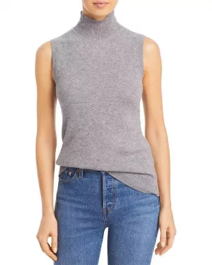 Sleeveless Cashmere Sweater