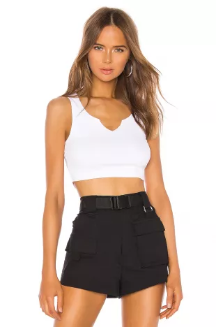 Mimi Notch Neck Top