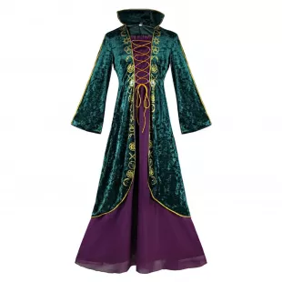 Hocus Pocus Cosplay Medieval Dress
