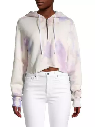 The Brooklyn Cropped Zip Hoodie