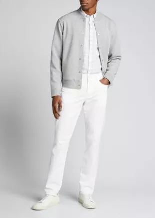 Men's Scuba Knit Bomber Jacket