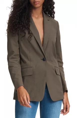 Ames Seersucker Blazer