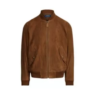 Bomber en daim