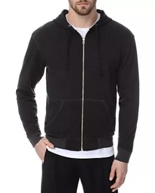French Terry Zip Hoodie