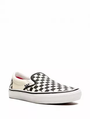 Classic Slip-On "Checkerboard" Sneakers