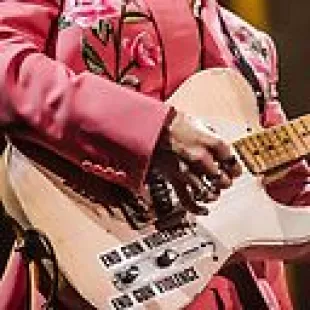 Sticker With Image of Harry Styles' Guitar