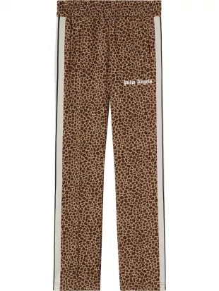 Leopard Side Stripe Pants