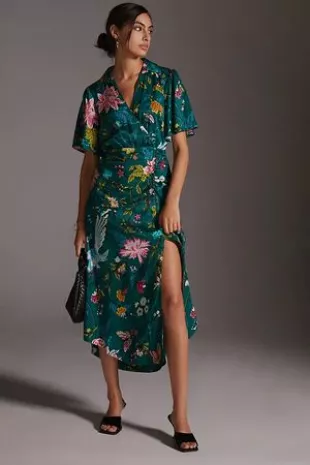 Buttonfront Shirt Dress