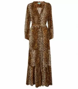 Sonja Cheetah-Print Maxi Dress
